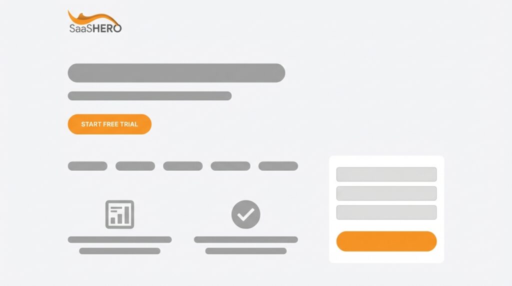 SaaS Landing Page Design: Boost Free Trial Conversions