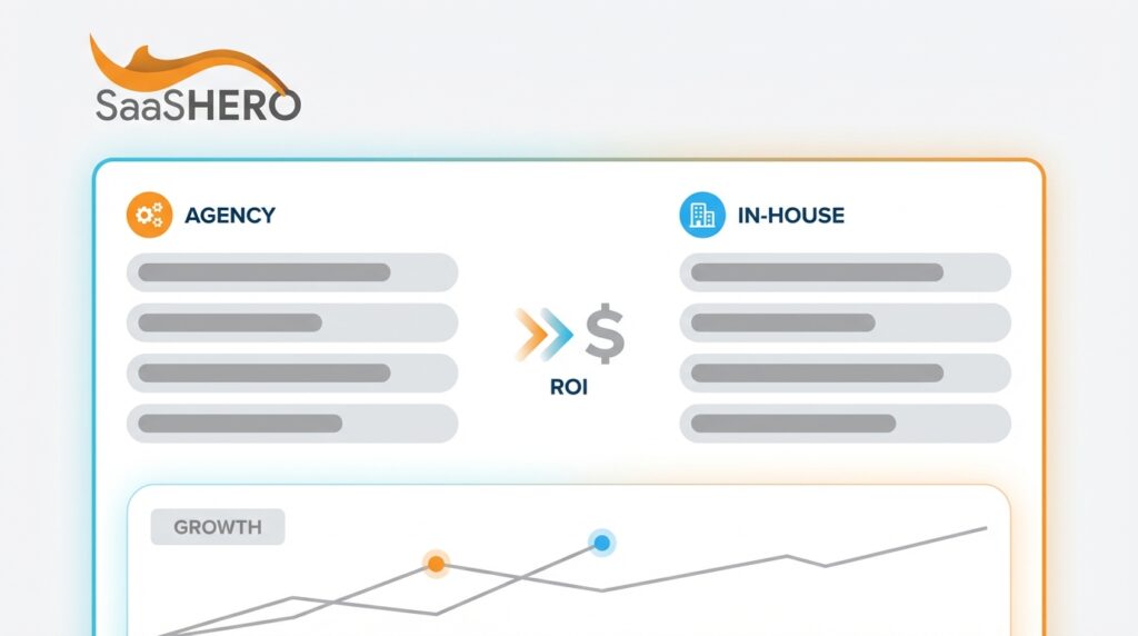 B2B Agency vs In-House Team for SaaS: 2026 ROI Comparison