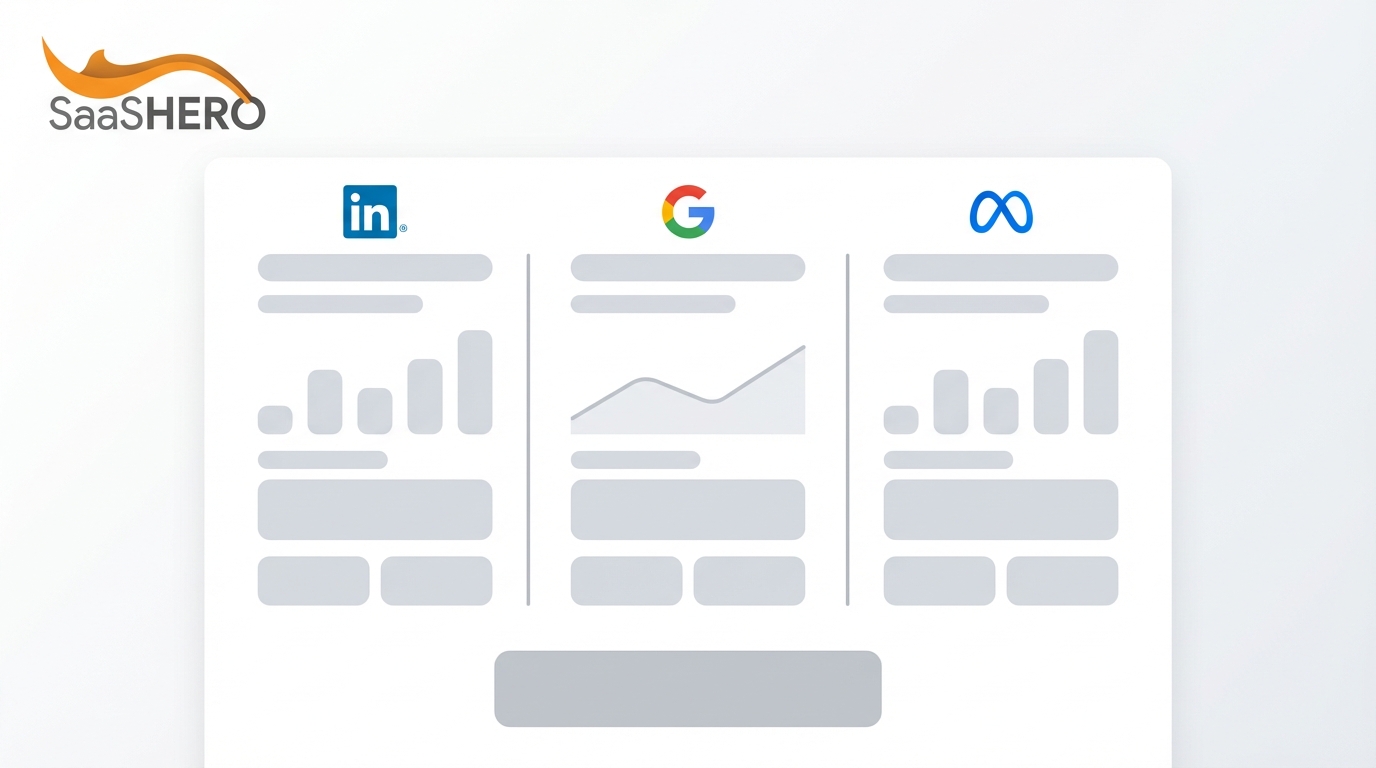 LinkedIn vs Google vs Meta ROI: 2025 B2B SaaS Ad Comparison