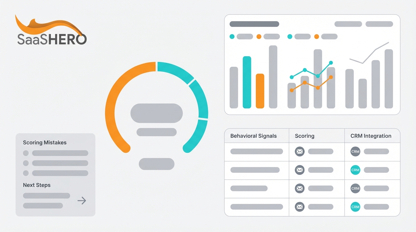 Lead Quality Scoring from Landing Page Behavior for B2B SaaS