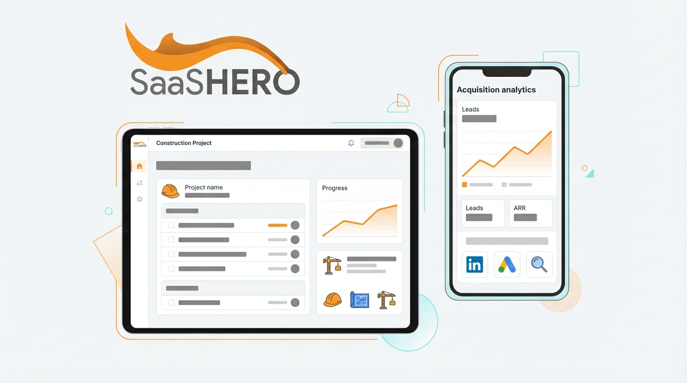 Digital First Customer Acquisition for Construction SaaS