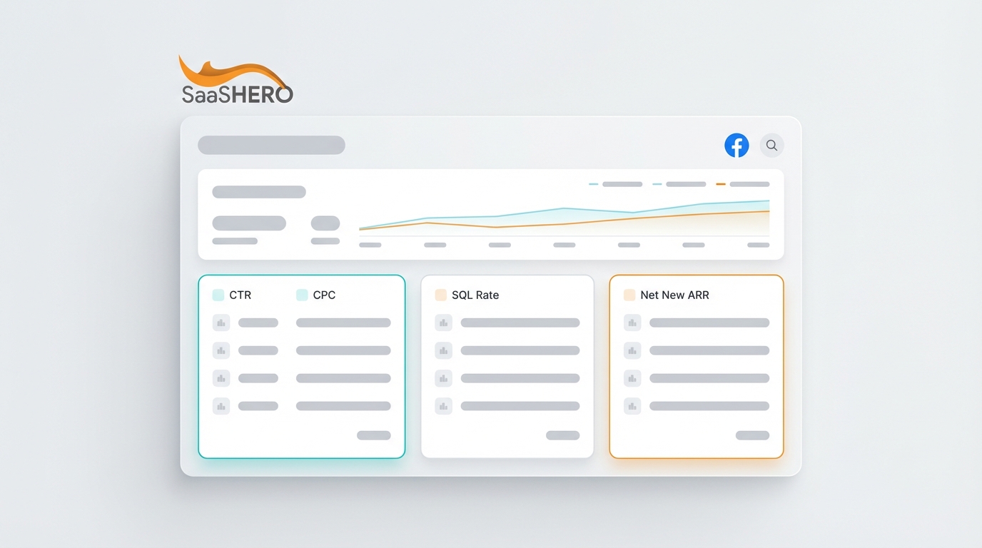 Best Facebook Ads Agency Metrics for B2B SaaS Performance