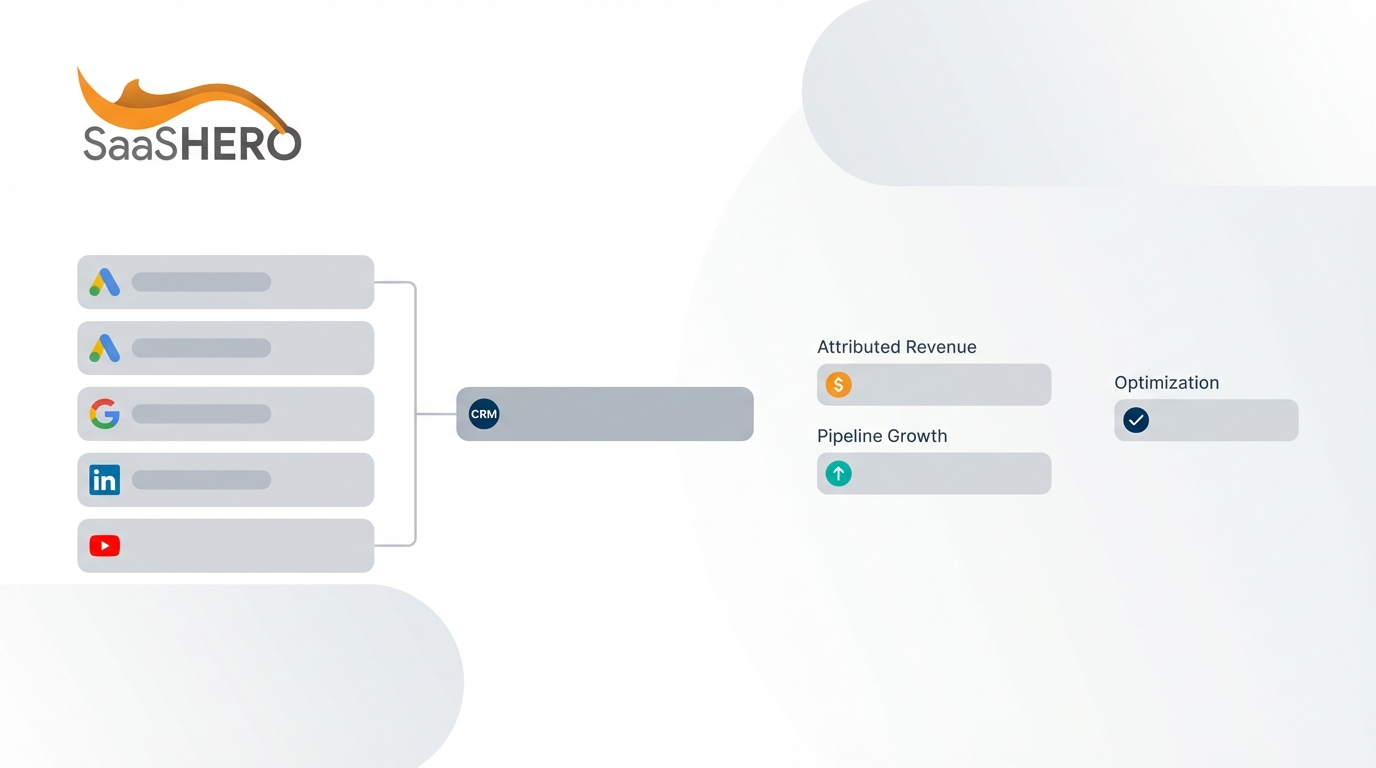 CRM Integrated Ad Tracking for B2B SaaS Campaigns