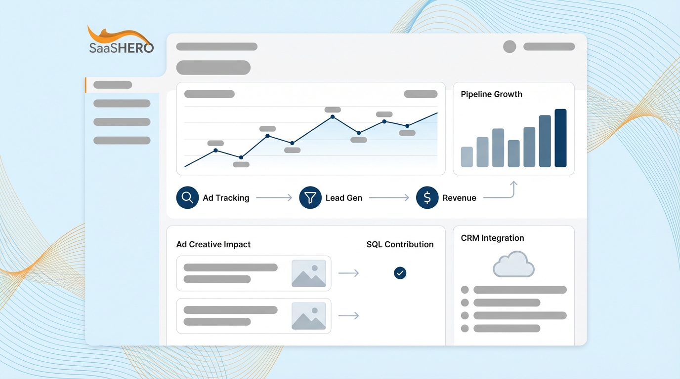 How to Measure Pipeline Impact From B2B SaaS Ad Design