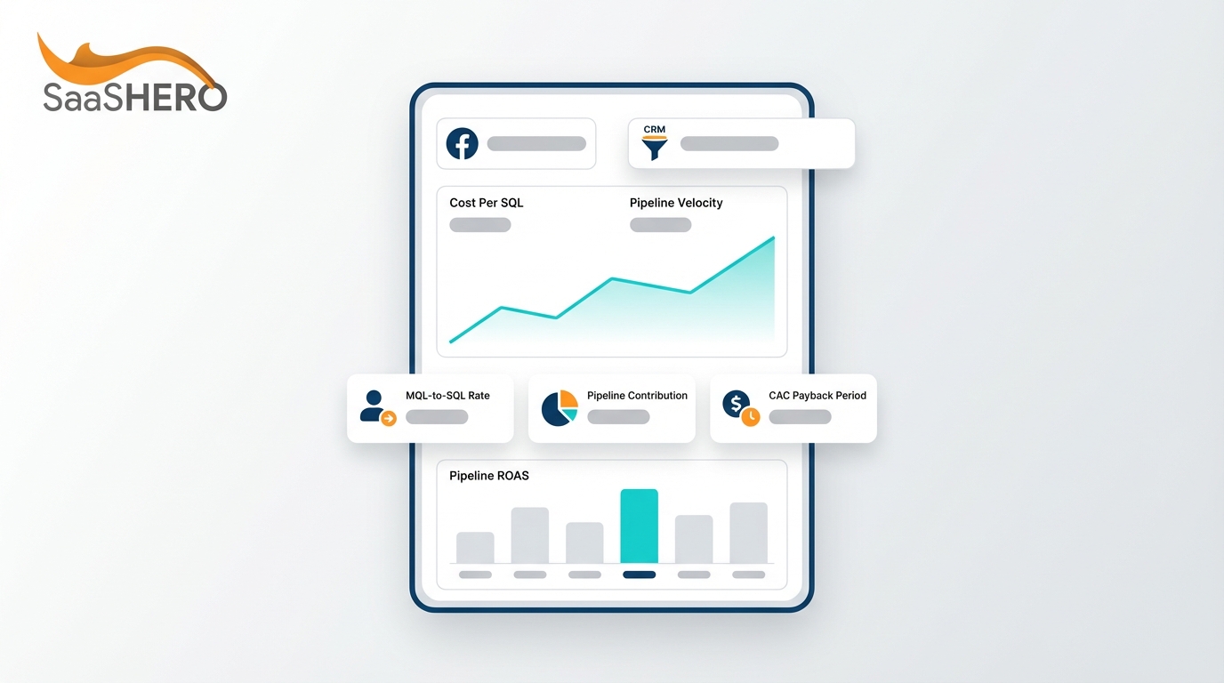 B2B SaaS Facebook Ads Metrics That Drive Pipeline Efficiency