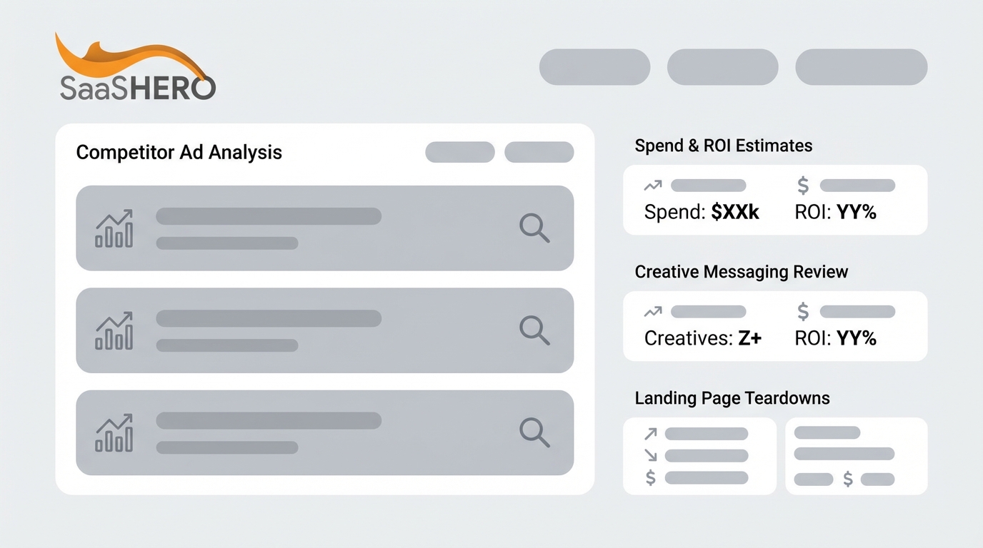 How to Analyze SaaS Competitors' B2B Ad Performance (2026)