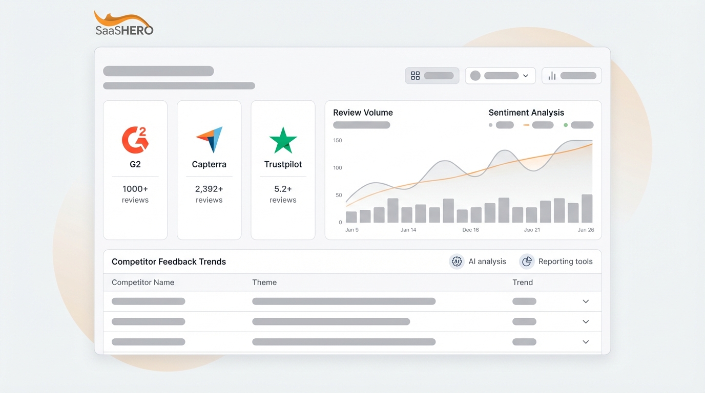 How to Analyze SaaS Competitor Reviews Effectively
