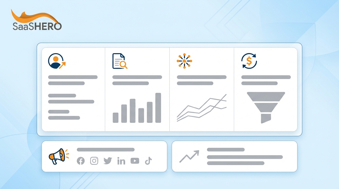4 Pillars of Effective B2B SaaS Marketing Strategy