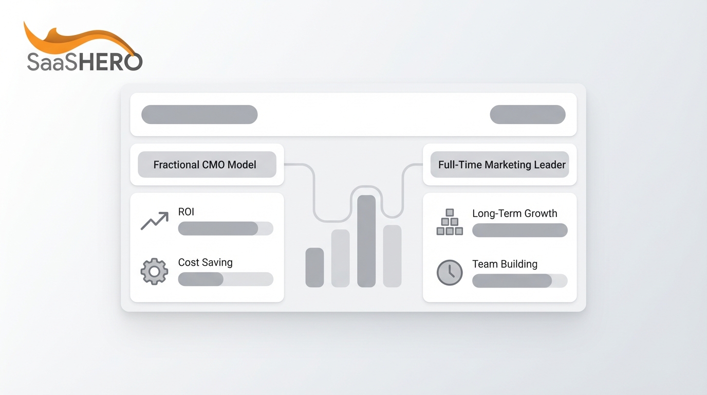 Fractional CMO vs Full-Time Marketing Leader for B2B SaaS