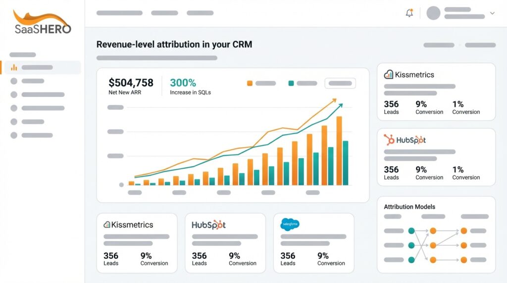How to Use Kissmetrics for B2B SaaS Revenue Attribution
