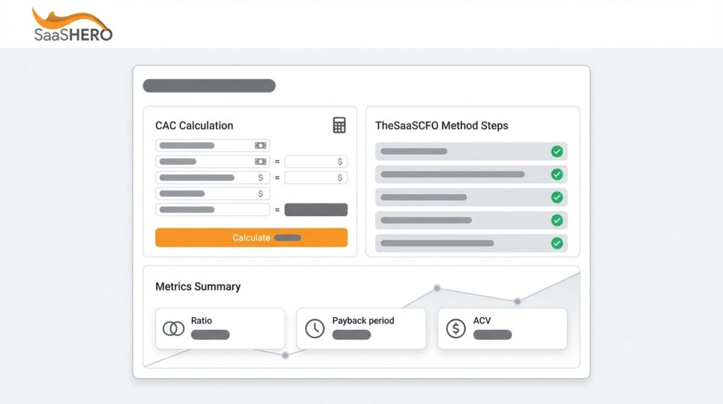 How to Calculate SaaS CAC Correctly: TheSaaSCFO Method