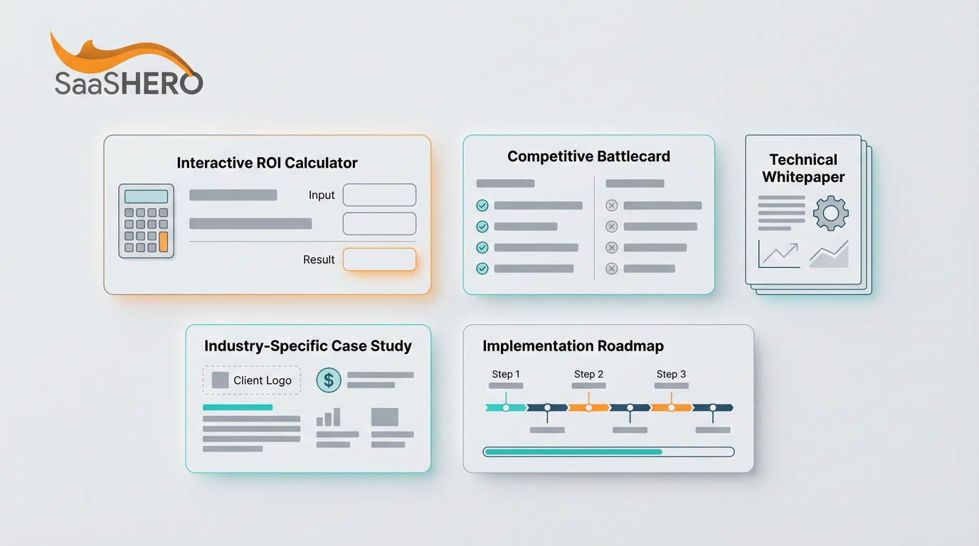 Best B2B SaaS Sales Collateral Examples for Complex Deals