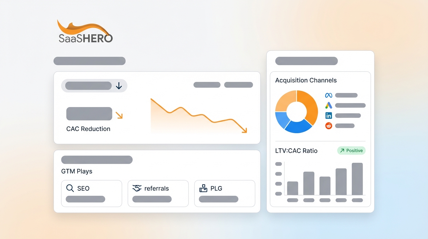 How to Reduce SaaS CAC With Better Go-to-Market Strategy