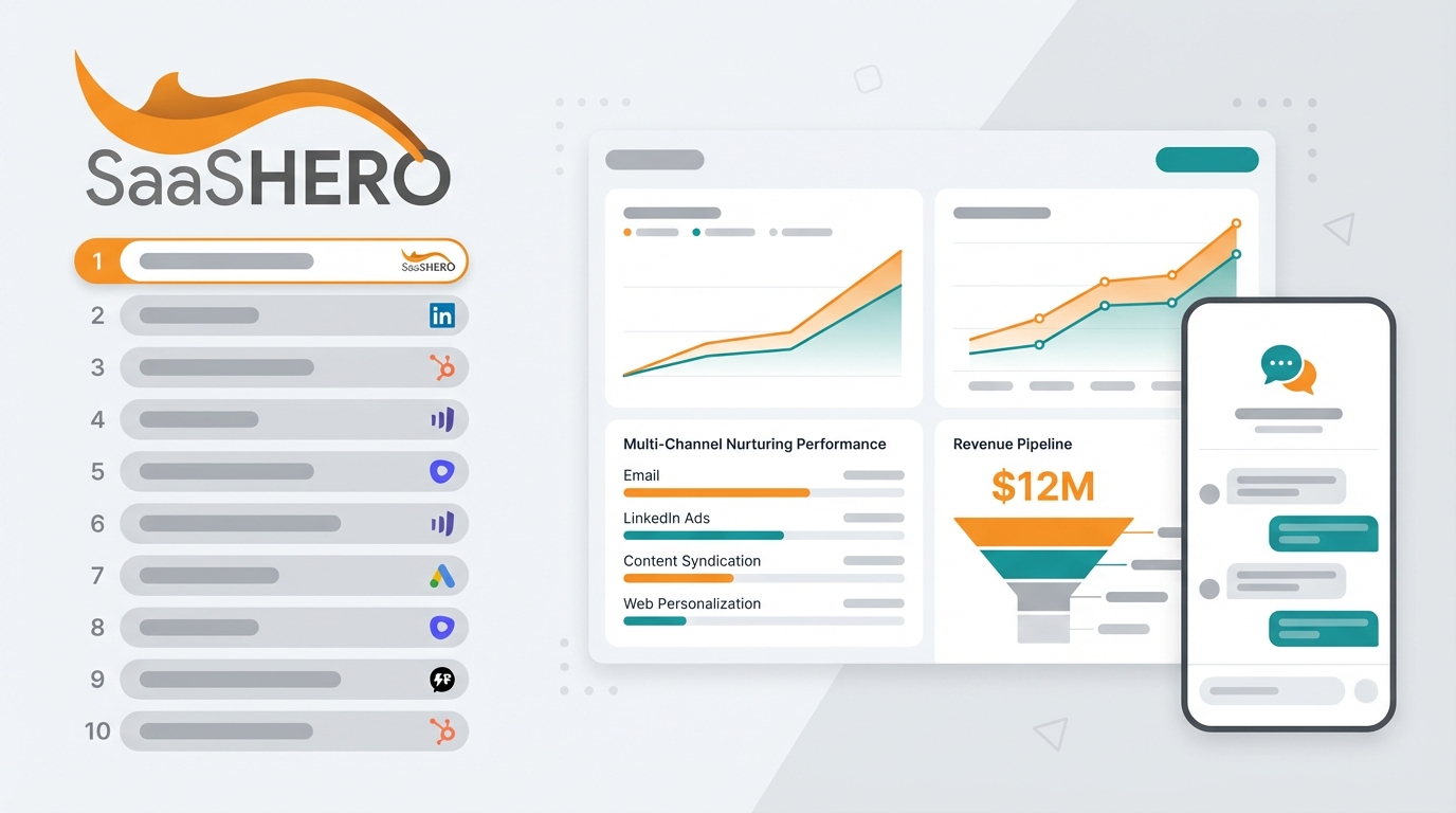 Top 10 Multi Channel Lead Nurturing Agencies for B2B SaaS