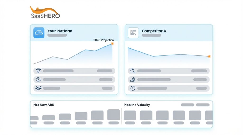 B2B SaaS Competitor Conquest Conversion Metrics 2026