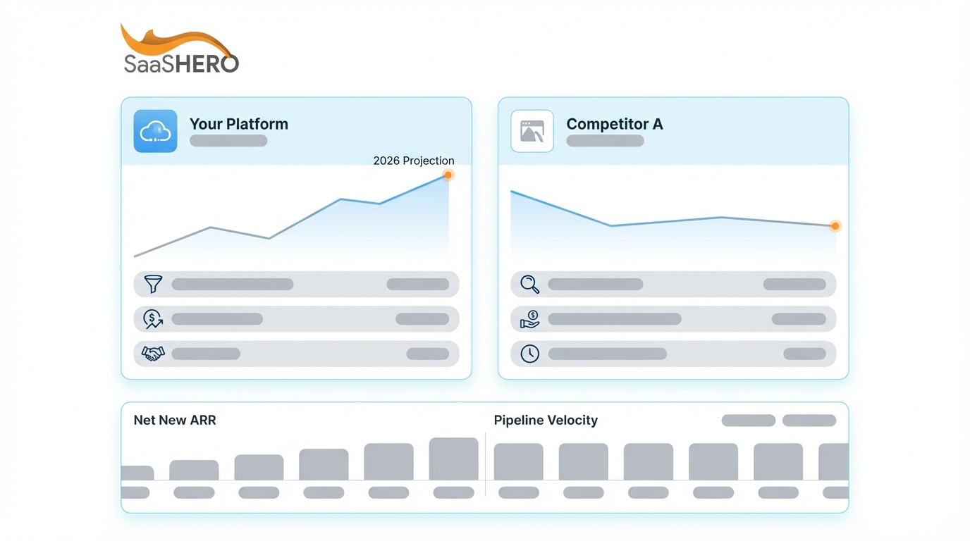 B2B SaaS Competitor Conquest Conversion Metrics 2026