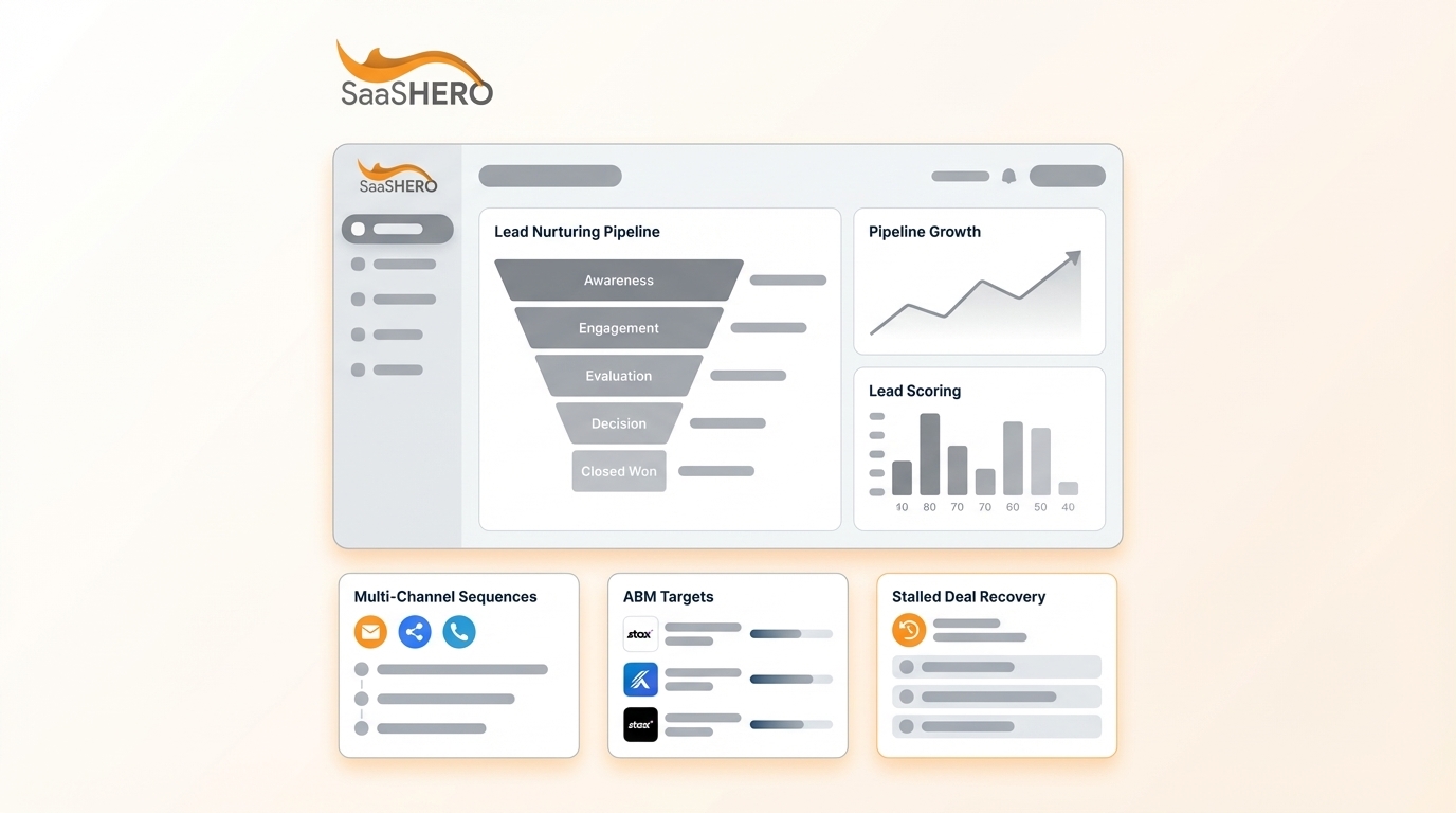 Lead Nurturing Strategies for Complex B2B SaaS Sales Cycles