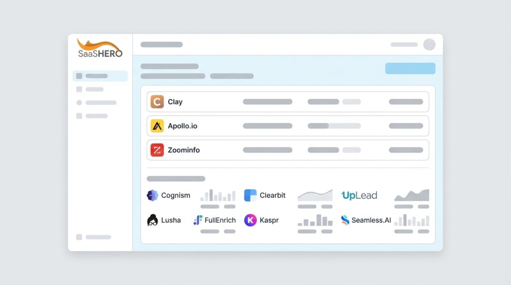 Best Data Enrichment Tools for B2B SaaS Prospecting 2026