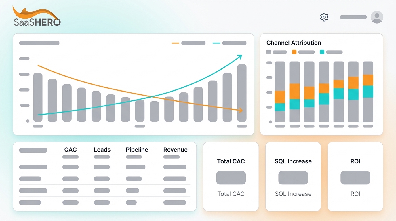 How to Reduce B2B SaaS CAC with Lead Gen Agencies (2026)