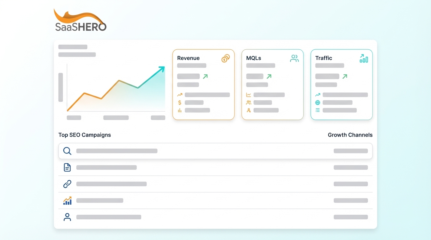 Best B2B SaaS SEO Agency for Growth: SaaSHero Results
