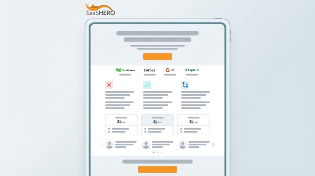 Effective SaaS Landing Page Structure: 9 Sections Guide