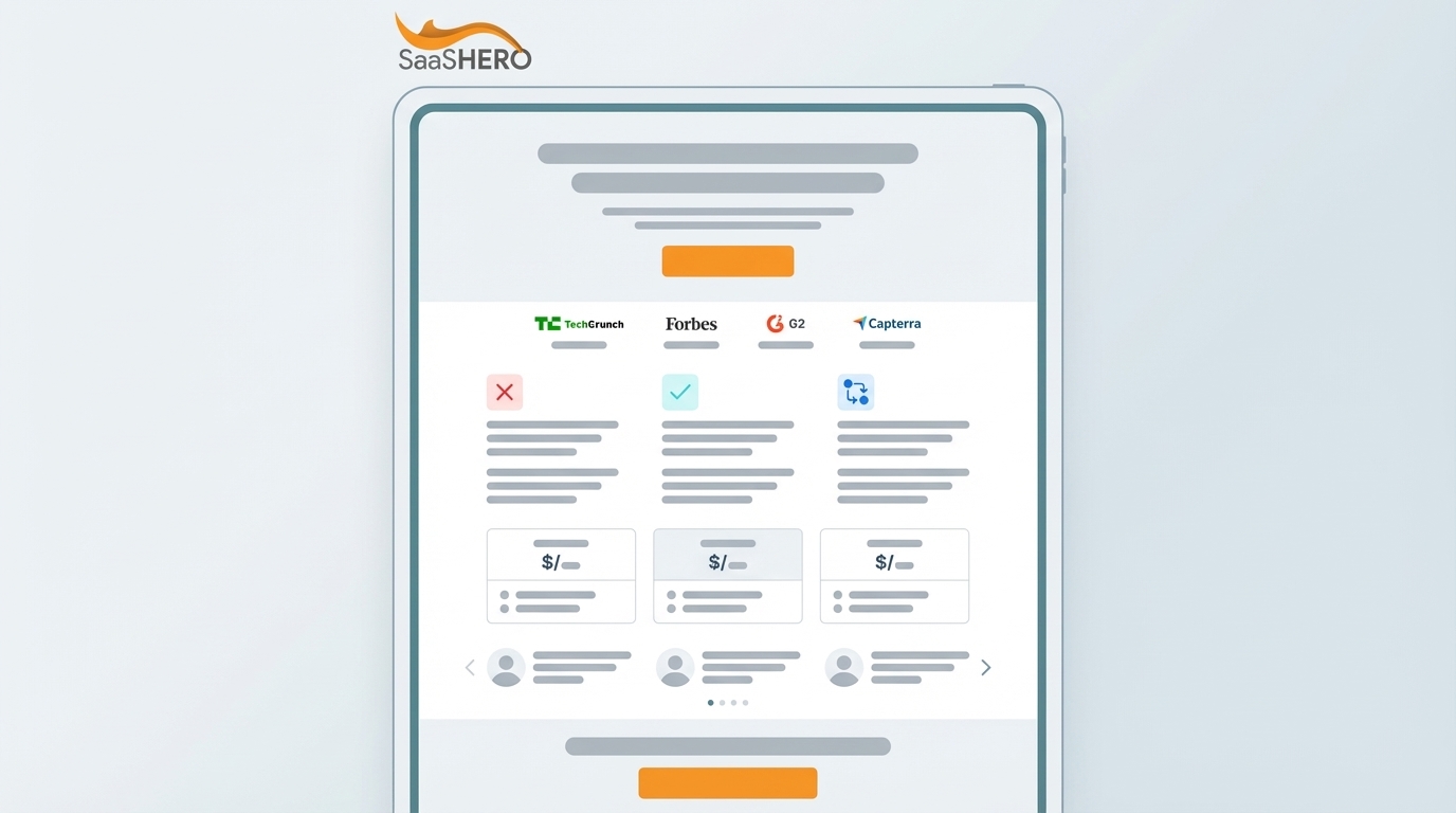 Effective SaaS Landing Page Structure: 9 Sections Guide