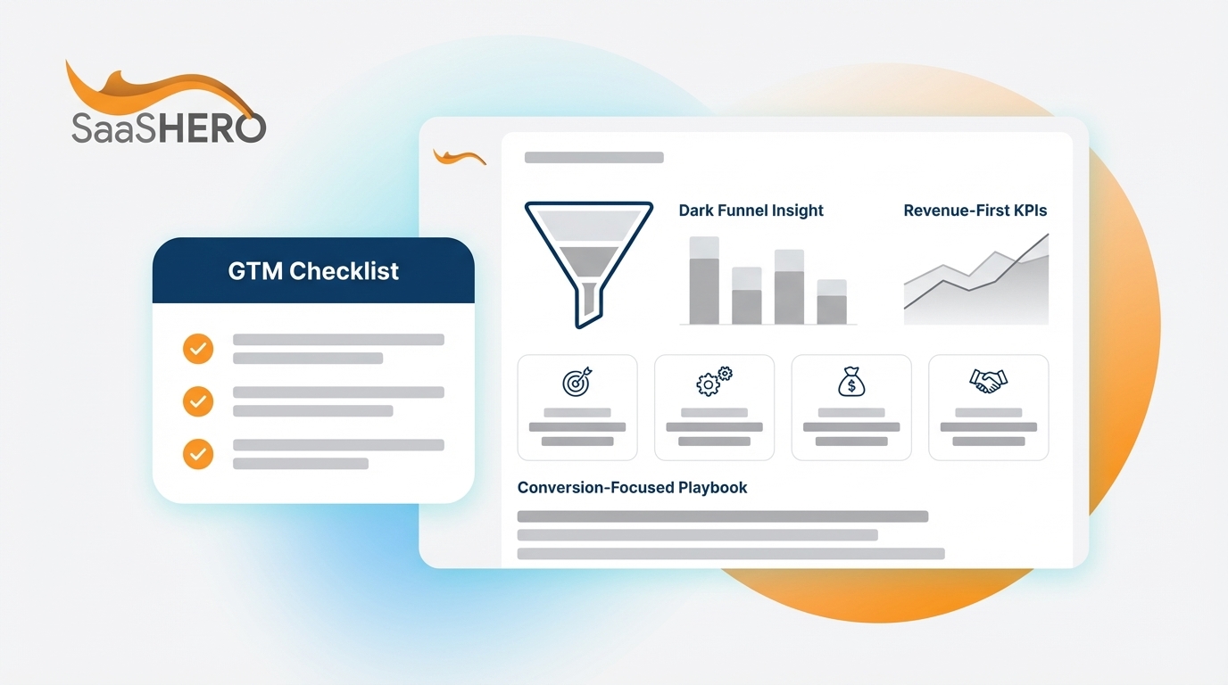 Go-to-Market Strategy Checklist for B2B SaaS