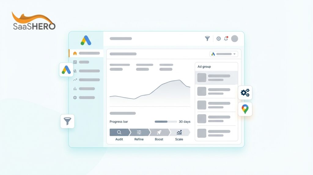 Google Ads Management Optimization: 30-Day SaaS Framework