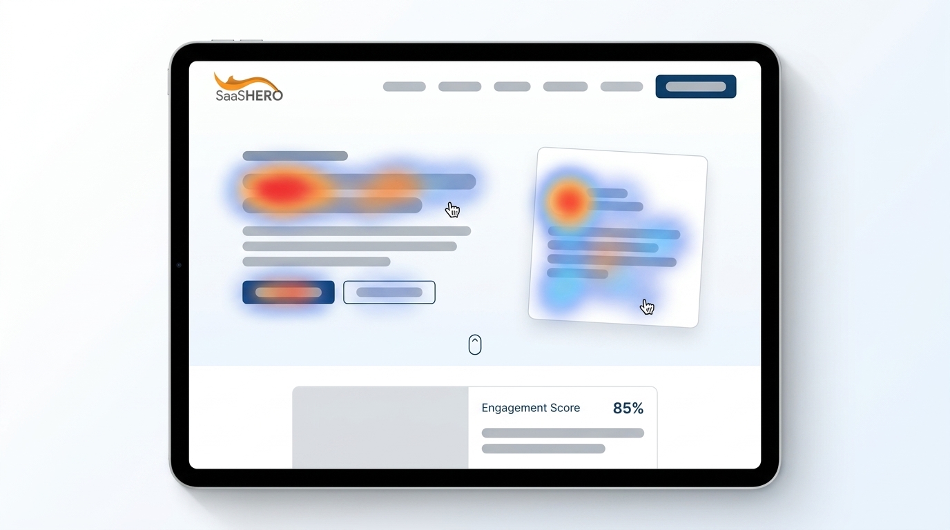 Landing Page Heatmap Analysis: Complete Guide for SaaS