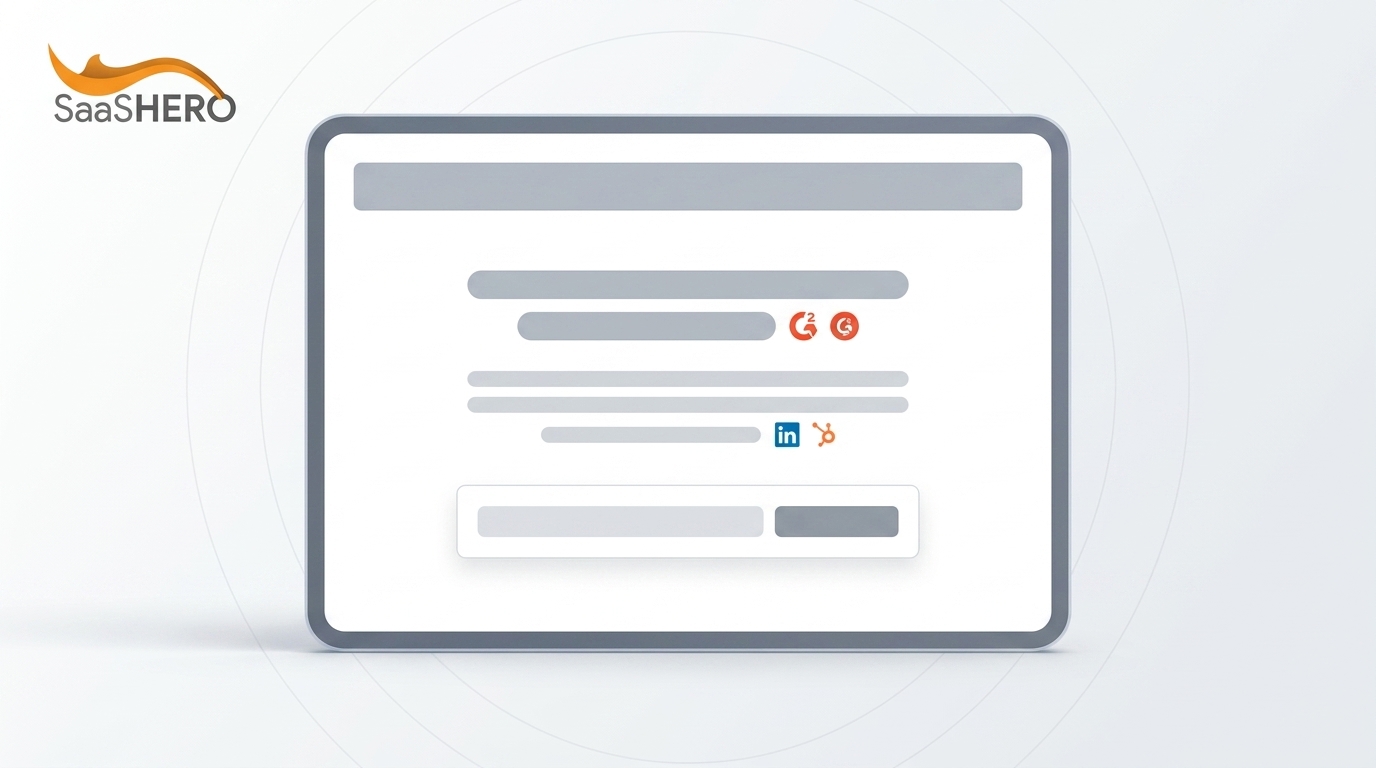 12 Landing Page Friction Points Killing B2B SaaS Conversions
