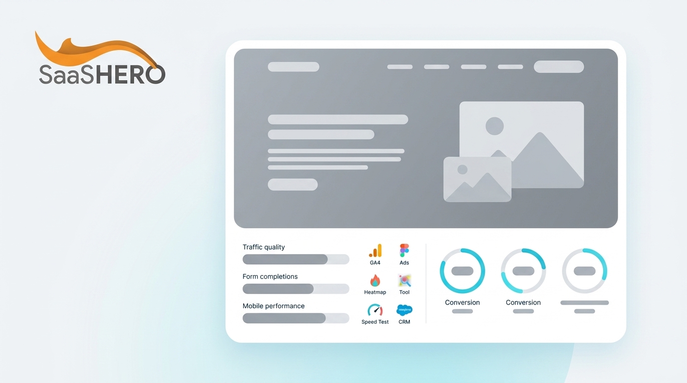 Landing Page Conversion Troubleshooting: 7-Step SaaS Guide