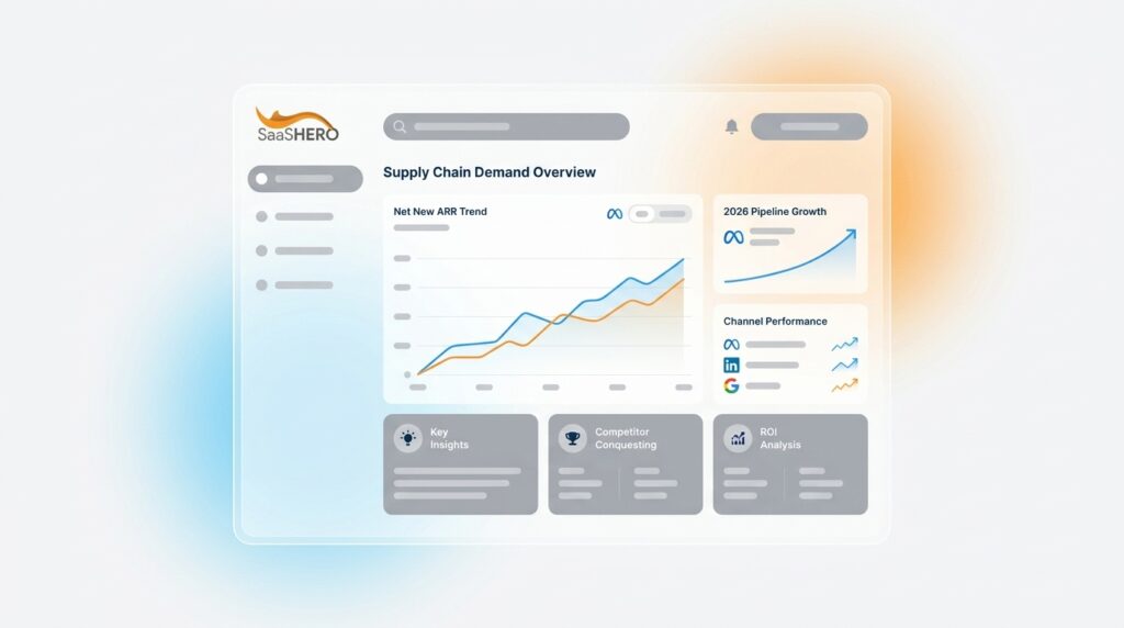 Supply Chain Tech Demand Generation Playbook 2026