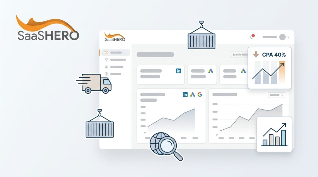 Targeted Ads for Logistics Decision Makers: Cut CPA 40%