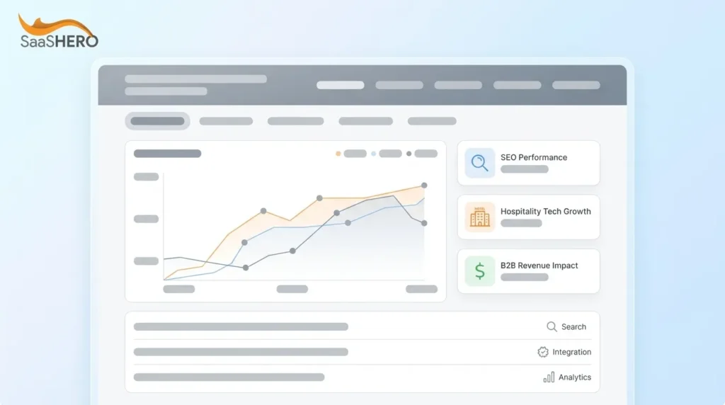 Hospitality Tech SEO Strategies for SaaS Vendors 2026