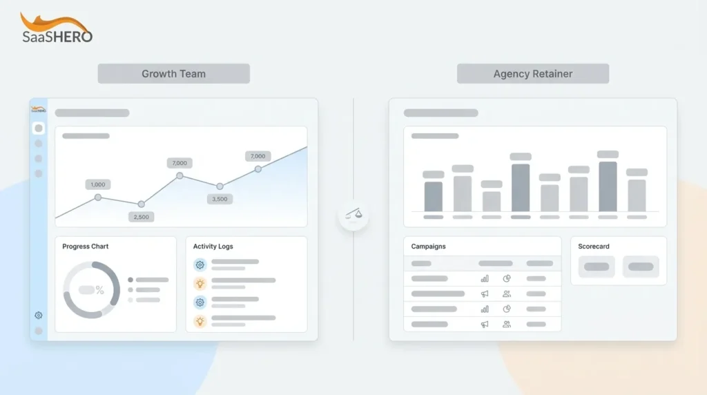 Growth Team vs. Agency Retainer for B2B SaaS