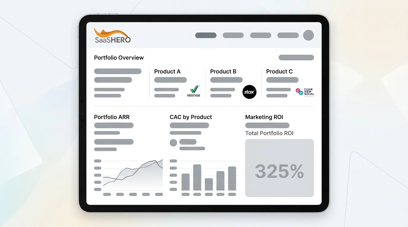 Portfolio Marketing ROI For SaaS: A Three-Level Framework
