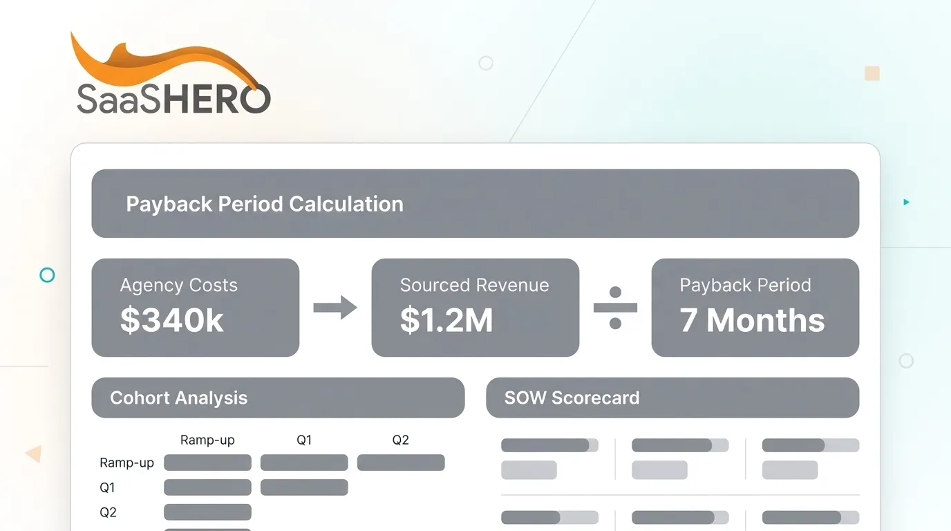 How To Calculate Demand Gen Agency Payback Period